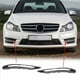thumbnail image 2 of Moldura de rejilla de luz antiniebla de coche cromada para W204 C200 C280 C350, 2 of 5