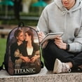 thumbnail image 6 of Titanic Backpack, Large Capacity School Backpack, 17 Inch Laptop Backpack for School College Work Travel, 6 of 9