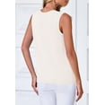 thumbnail image 2 of Chaleco sin mangas PRETTYGARDEN 2025 blanco talla L, 2 of 8