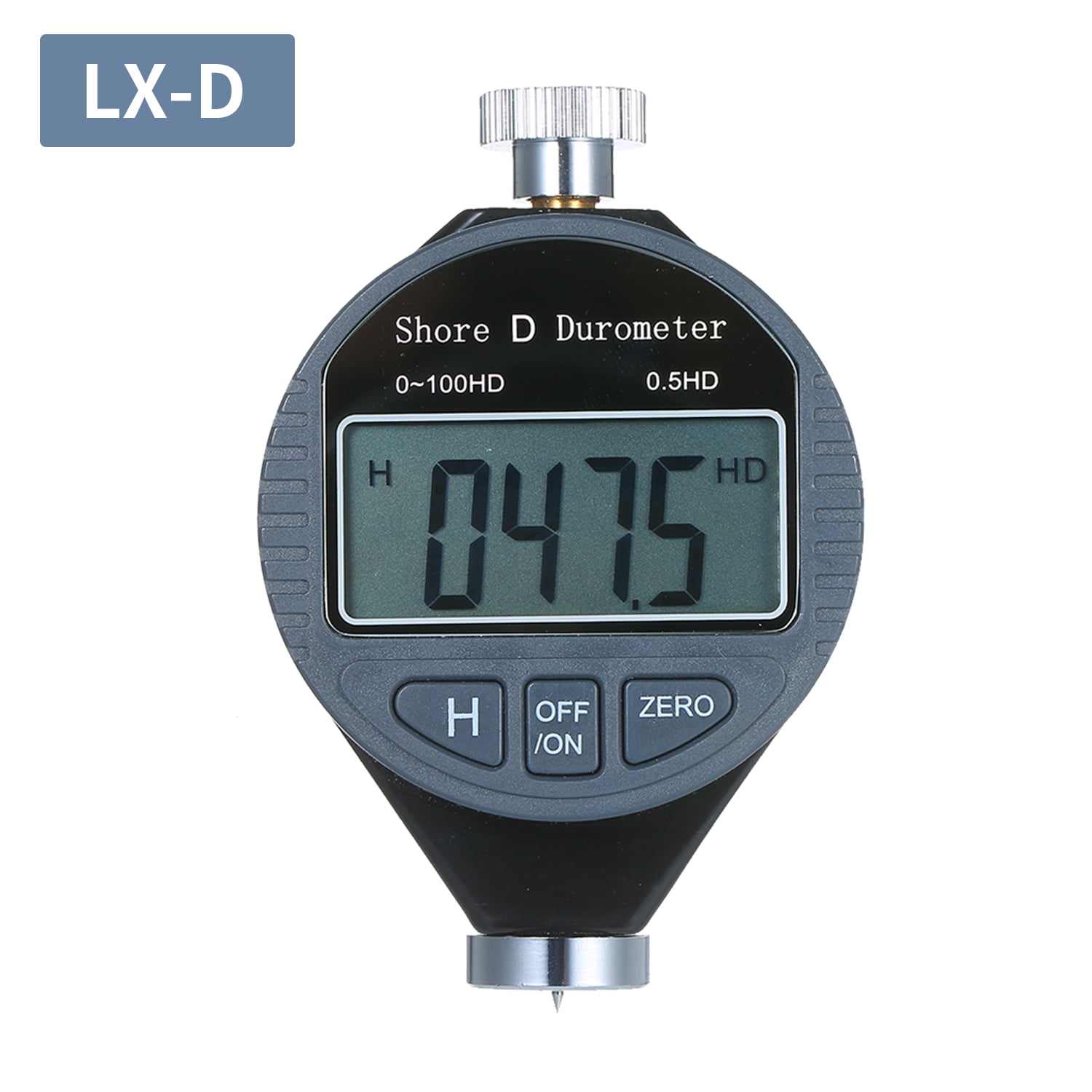 Digital 100HD A Durometer Shore Rubber Hardness Tester LCD Display Meter Digital Shore Hardness Tester 