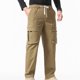 thumbnail image 5 of Ceisia Men Solid Color Fleece Multi Pocket Work Pants Loose Drawstring Gift Elastic Cuff Trousers, 5 of 9