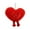 Jellycaten # C067, variant on Jellycaten Stuffed Animals, Jellycaten Red Heart, Jellycaten Plush Toys, Medium 3.9 Inch Jally catens Stuffed Toys Birthday Gift Best Gift for Friends Kids Adult Home Car Decoration
