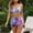 Multicolor, variant on Swimsuit Women Gradient with Chest Cushion No Steel Support Swimwear Sexy Bikini Conjoined Body Swimsuit