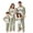 Sage Green Plaid, variant on Onlypjs Family Christmas Pajamas Matching Sets Antler Letter Raglan Tops Plaid Pants Holiday Sleepwear Loungewear for Couples, Men and Women