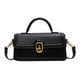 thumbnail image 1 of Bolso de mano para mujer, de PU, tipo bandolera, estilo retro, color negro, 1 of 5