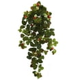 thumbnail image 2 of HomeStock French Flair 31In. Strawberry Hanging Bush With Berry (Set Of 2), 2 of 6