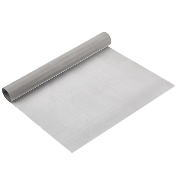 15.7x78.7 Inch 304 Stainless Steel Woven Wire Mesh 80 Mesh Fine Filter Screen Sheet DIY