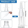 thumbnail image 4 of Botella de Nasal de 80 Piezas, Botella de de Nariz VacíA PequeñA Transparente de 10 Ml, Pulverizadores de Niebla Fina Reutilizables para Viajes, 4 of 5
