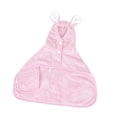 thumbnail image 4 of Toalla para perros perfecl Batas para perros Accesorios portátiles para perros Abrigo de secado Súper absorbente Rosa, 4 of 8
