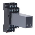 thumbnail image 2 of Delay Relay 4 Channel Digital Display Multifunctional Time Delay Relay with Base for Factory Street Lamps AC380V, 2 of 5