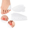 thumbnail image 4 of Bunion Corrector Pads Spreader Correct Crooked Toes Overlapping straightener big Toe White, 4 of 8
