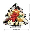 thumbnail image 7 of Stylish Metal Hanging Tree-Shaped Wind Spinner for Garden - Decorative Christmas Light Outline Design Perfect for Yard Decor, 7 of 7