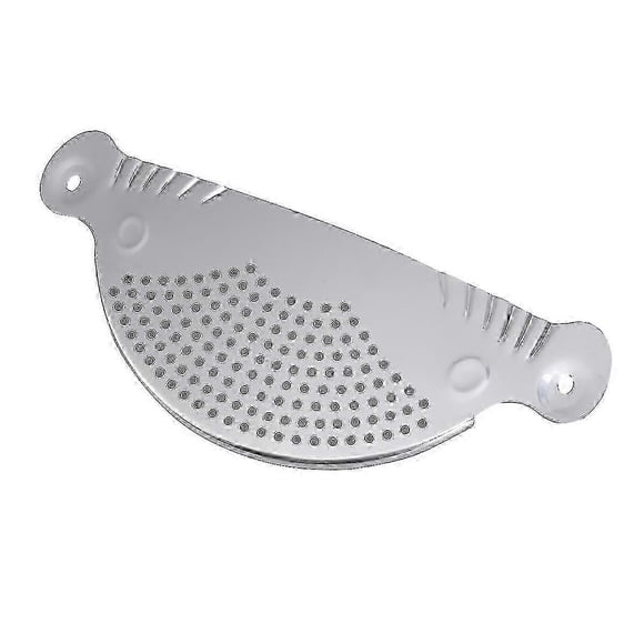 FFY Stainless Steel Pan Pot Drainer Spaghetti Pasta Strainer Easy Draining Kitchen Tool (Silver) 26-27s
