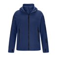 thumbnail image 4 of Men's Military Tactical Jacket Warm Fleece Plush Full Zip Hoodies Outdoor Winter Warm Coats Windbreaker with Pockets, 4 of 5