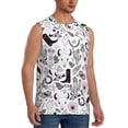 thumbnail image 2 of Gaeub Cowboy Men's Sleeveless Muscle Shirts Workout Tank Tops, Odor Protection and Comfortable - Medium, 2 of 8