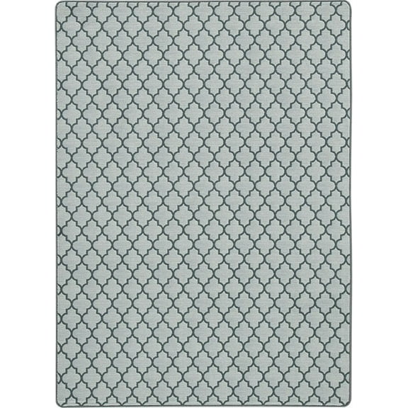 Milliken Imagine Area Rug ESSEX II OCEANIC Essex Ii Oceanic Curves Grid 10 9 x 13 2 Rectangle