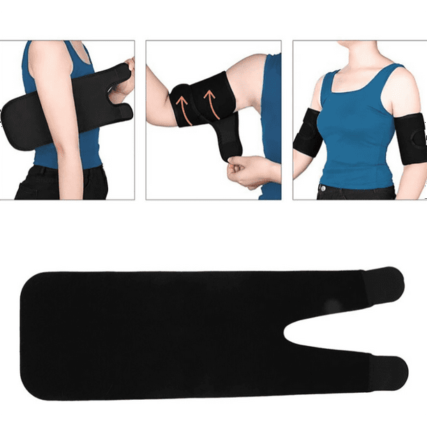 5Pcs Upper Arm Cuff Pressure Pain Relief Biceps Tendonitis Bandage  Compression Sleeve Triceps Biceps Muscle Support for Upper Arm Tendonitis  Pain