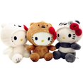 thumbnail image 2 of Juguete de peluche de Anime Kawaii para niños, oso marrón KT COS, Oso Blanco, Panda, muñeco de peluche suave, colgante, 10CM, 2 of 4
