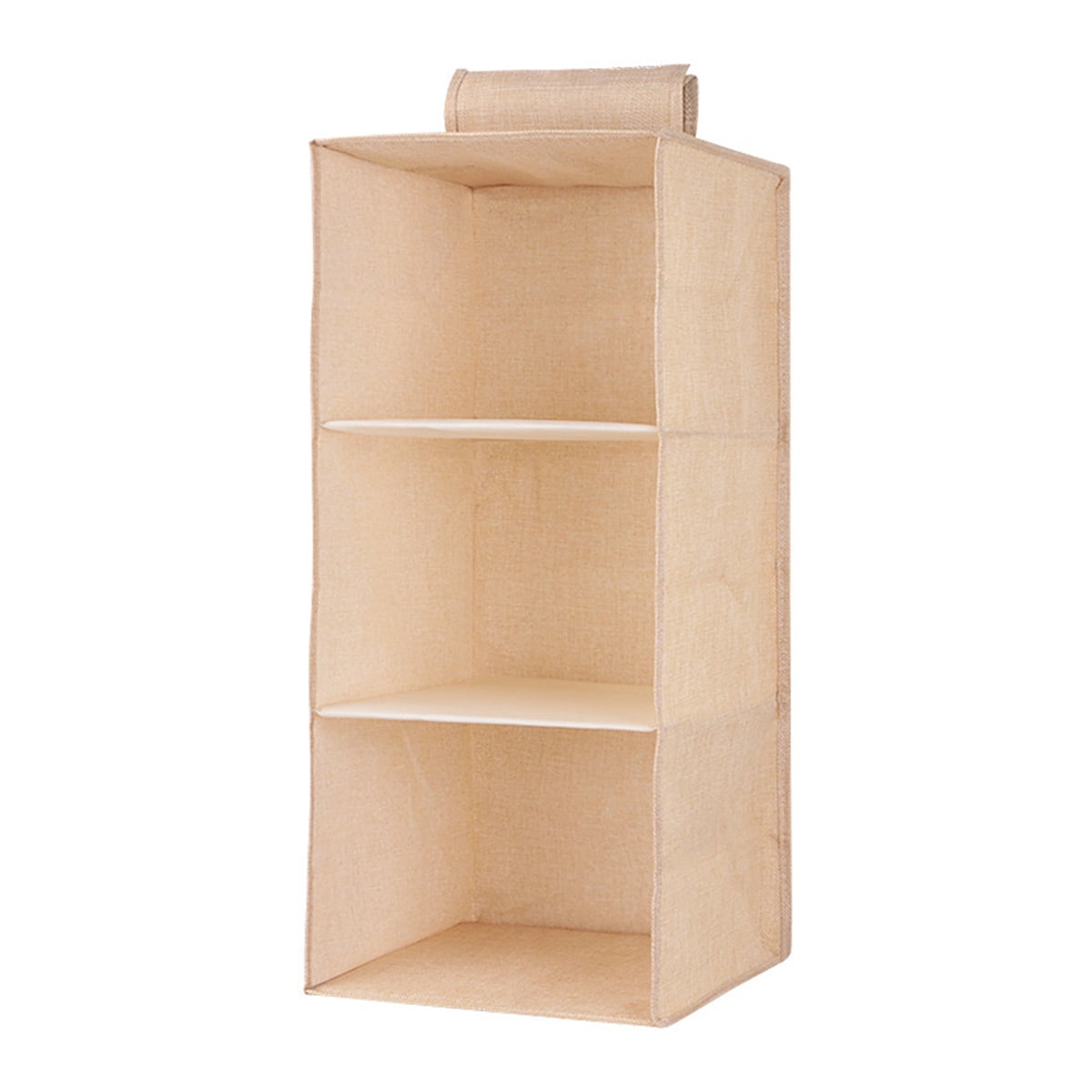 Belts or Bags Hanger Organizador de Armario de 3-5 Niveles Estanter/ía Colgante de Tela Clothes Closet Estante de Tela para Armario- 3Niveles Hanging Bedroom Shelving
