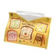 thumbnail image 1 of Funda para pañuelos de piel con dibujos animados de oso crema, 1 of 2