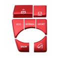 thumbnail image 1 of Unique Bargains Car Handbrake Drive Mode Button Cover Trim Decal Sticker para Toyota RAV4 2019-2022 Red (Juego de 7), 1 of 1