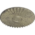 thumbnail image 3 of Ekena Millwork 19 3/4"OD x 1 3/8"P Shakuras Ceiling Medallion (For Canopies up to 5"), Hand-Painted Castle Stone Crackle, 3 of 5