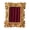 Claret, variant on Decorative Flannel Jewelry Display Case Retro Resin Rings Dish Photo Frame Type