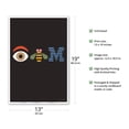 thumbnail image 2 of Eye Bee M - IBM (International Business Machines Corporation) - Vintage Advertising Poster by Paul Rand c.1981 - Master Art Print (Unframed) 13in x 19in, 2 of 4
