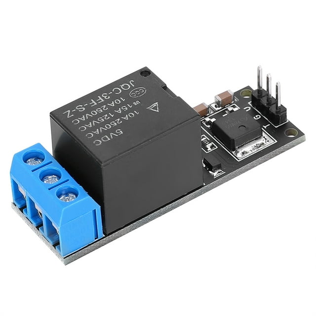 1 Module Relais Canal, Module de Déclenchement Bistable à Haute Stabilité, pour la Protection Automatique du Moteur Domestique pour la Commande Électromécanique