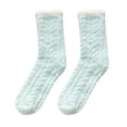 thumbnail image 2 of Dyfzdhu Fashion Keep Warm Women Fashion Patchwork Ladies Patchwork Thick Socks, 2 of 2