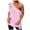 White, variant on cfhntfmh Going out Tops for Women Summer Fashion One-Shoulder Knot Sleeveless Tunic T-Shirts Casual Pleated Tank Shirts