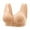 #A Beige, variant on front snap bra Cotton Bralettes for Women, Shaped Cup Front Buckle Middle-Aged and Elderly Underwear Printed Wide Shoulder, Panties and Bra Sets Plus Size Strapless Bras, #A Black,5XL