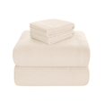thumbnail image 1 of Premier Comfort BL20-0445 Soloft Sheet Set, Twin, Cream, 1 of 4