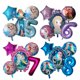 thumbnail image 2 of piezas de globos de aluminio de la princesa Elsa de Disney Frozen, decoraciones para fiestas de cumpleaños de niñas, baby shower, suministros de aniversario, 2 of 5
