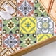 thumbnail image 4 of Paquete de 20 Pegatinas Azulejos, Pegatinas de Transferencia de Azulejos de Pared Estilo Marroquí, Autoadhesivas, Aecoración de Arte Vintage B 10x10cm Baoblaze Mosaico de azulejos de pared pegatinas, 4 of 8