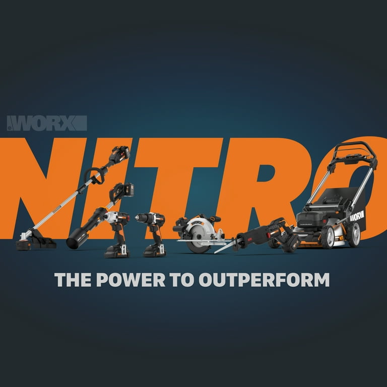 Worx Nitro WX261L 20V Power Share 3-Speed Cordless Impact Drill
