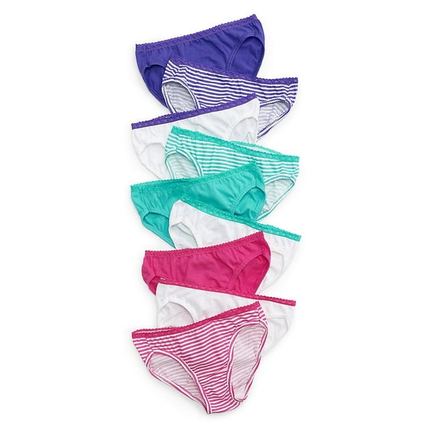 Hanes Hanes Girls Bikini Underwear, 10 Pack