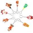thumbnail image 4 of Keychain Christmas Themed Silicone Pendant Key key ring Christmas Ring Bag Decorative Attachment Alloy Keychain, Type 4, 4 of 8