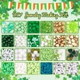 thumbnail image 4 of 1920pcs St.Patrick’s Day DIY Jewelry Making Kit Acrylic Beads Glass Spacer Beads Clover Daisy Enamel Pendants Stars Butterfly Green Beads Kit, 4 of 7