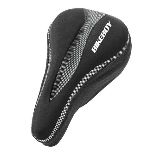 Xihbxyly Funda para Sillín de Bicicleta, Acolchado de Gel, Amortiguación, Diseño Antideslizante y Resistente Al Desgaste, Esencial para Ciclismo de Larga Distancia, Ajuste Universal, Tamaño 28 X 18 C