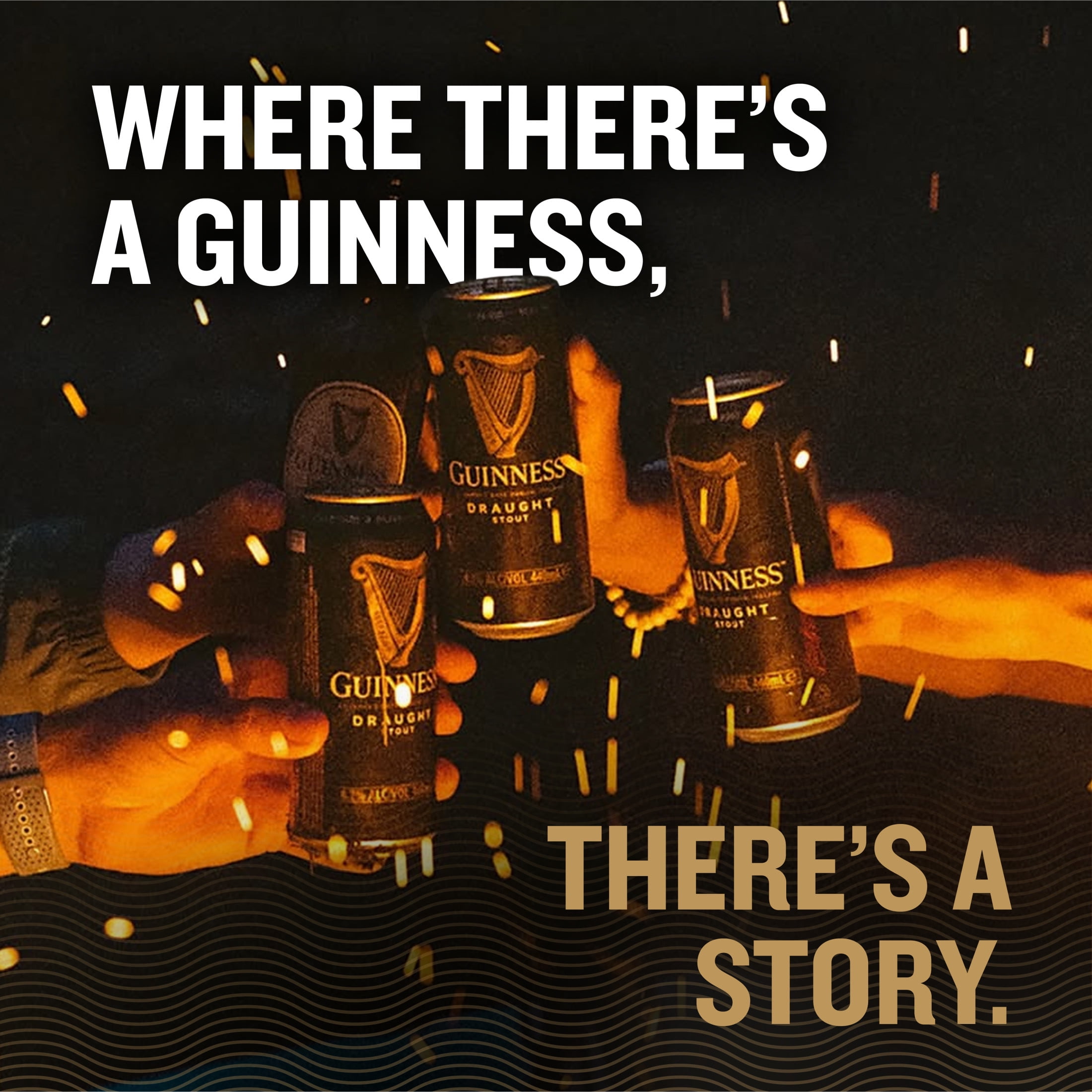 Guinness Draught Stout Import Beer, 8 pack cans, 14.9 fl oz, 4.1% ABV