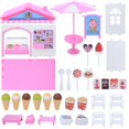 thumbnail image 2 of Simulación de helado/hamburguesería, juego de comida para juego de imitación para niños con sonido ligero, 2 of 9