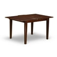 thumbnail image 4 of East West Furniture  Dining Table Set- A Rectangular Table, A Wooden Bench and Dining Chairs, Mahogany (Chair Seat Options) MLDU6D-MAH-LC, 4 of 5