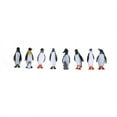 thumbnail image 2 of 8pcs/set Plastic Ocean Animal Small Penguin Figure Model Toy, 2 of 7