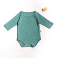 thumbnail image 2 of Sngxgn Baby Boy Cotton Bodysuit Long Sleeve Jumpsuit Outfits Clothes(Blue,80), 2 of 4