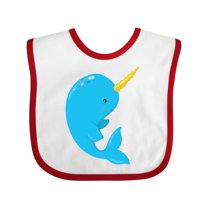 Inktastic Narwhal Boys or Girls Baby Bib