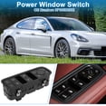 thumbnail image 2 of Interruptor de ventana eléctrico Unique Bargains No. 971959858E Interruptor de control de ventana para Porsche Panamera 2017-2020 Negro, 2 of 7
