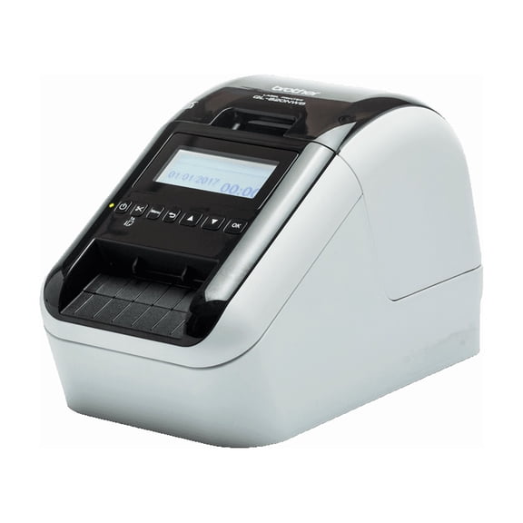 Restored Brother QL-820NWB Ultra-Fast Direct Thermal Label/Receipt Printer, WiFi, LAN, USB, Bluetooth (Refurbished)
