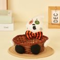thumbnail image 3 of Cesta de Almacenamiento Ygjytge tejida A Mano Creativa Halloween 1 unidad, 3 of 6