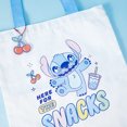 thumbnail image 5 of MINISO Disney Lilo & Stitch Canvas Tote Bag, Cute Stitch Print Shoulder Bag for Shopping,Working, 5 of 9